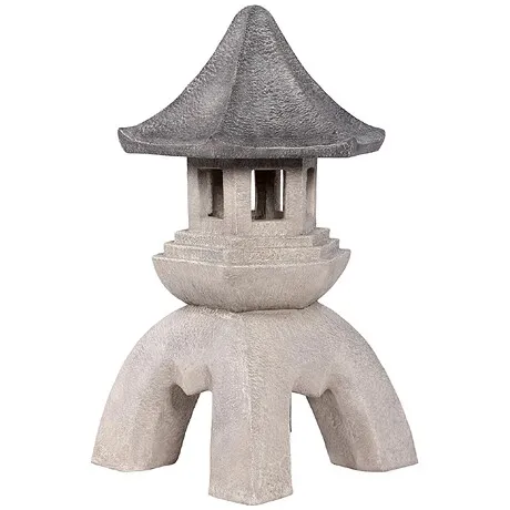 Asian Temple Pagoda Lantern Statue: Giant