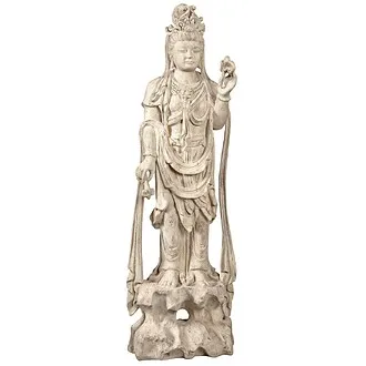 The Asian Goddess Guan Yin Garden Statue