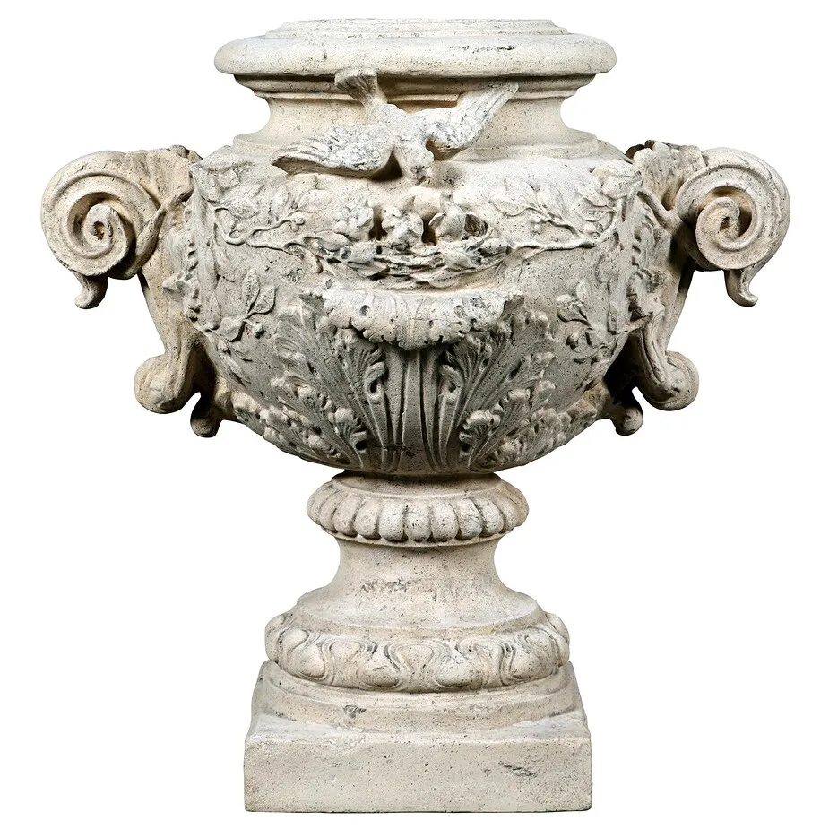 La Colombe Architectural Garden Urn: Each