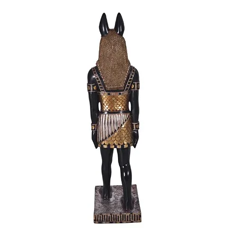 The Egyptian Jackal-God Anubis Statue