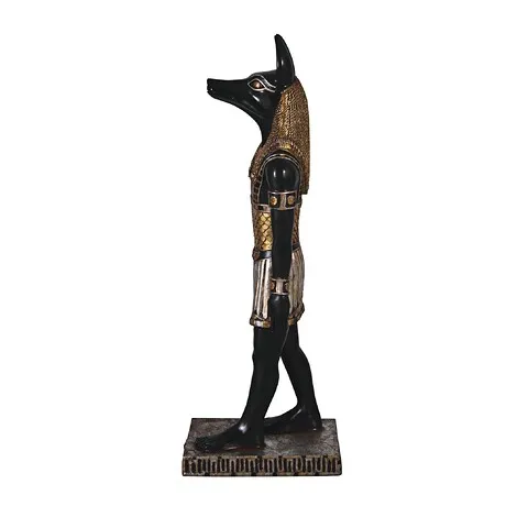 The Egyptian Jackal-God Anubis Statue