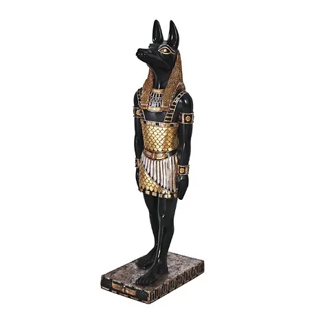 The Egyptian Jackal-God Anubis Statue