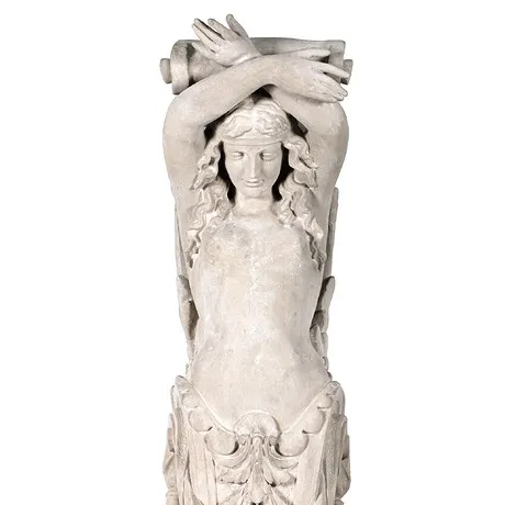 The Grand Boulevard, 9th Arrondissement Architectural Pilaster Wall Sculpture: Grande