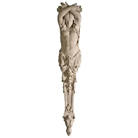 The Grand Boulevard, 9th Arrondissement Architectural Pilaster Wall Sculpture: Large