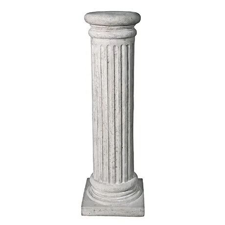 Classical Greek Fluted Plinth: Medium