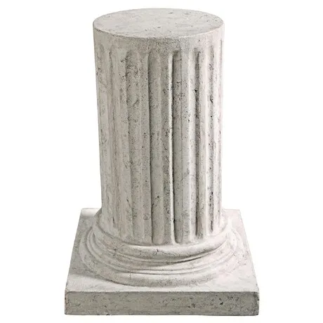 Roman Empire Column Garden Statuary Pedestal: Large