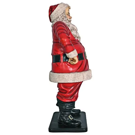 Jolly Santa Claus Life-Size Statue: Large