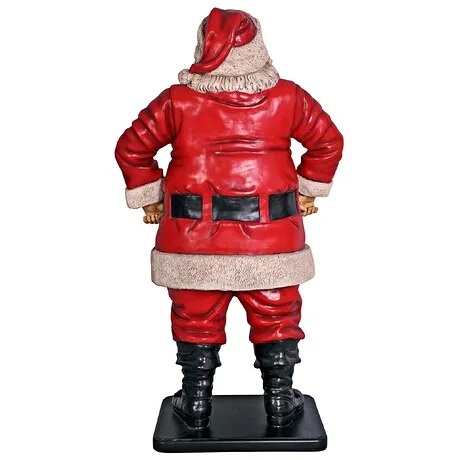 Jolly Santa Claus Life-Size Statue: Large
