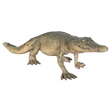 The Grand-Scale Walking Crocodile Statue