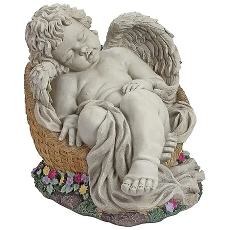 Afternoon Nap Angel Statue: Large