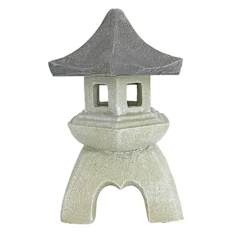 Asian Temple Pagoda Lantern Statue: Medium