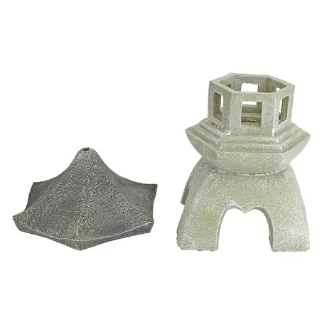 Asian Temple Pagoda Lantern Statue: Medium