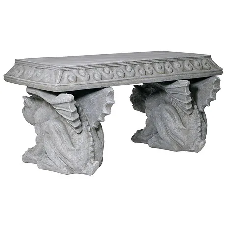 Blair Castle Sculptural Gargoyle Bench
