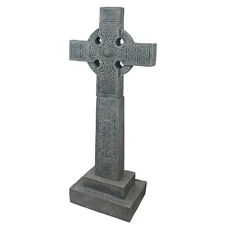 Full-Size Chisholm Highland Celtic Cross Statue