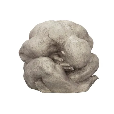 Meditating Shy Yogi of Bali Statue
