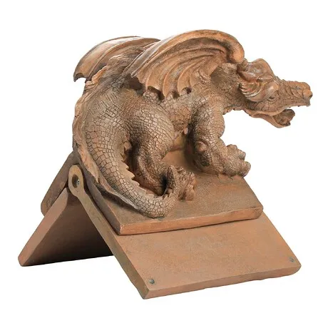 Apex the Winged Dragon Sculptural Roof Cresting