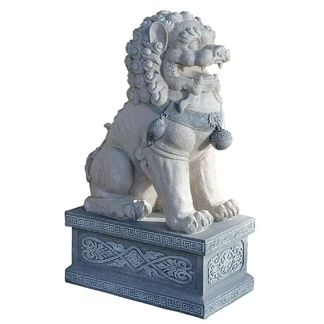 Giant Foo Dog of the Forbidden City Statue: Each