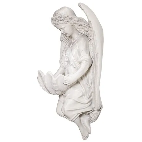 Brixton Abbey Angel Shell Font Wall Sculpture: Each