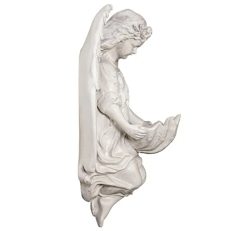 Brixton Abbey Angel Shell Font Wall Sculpture: Each