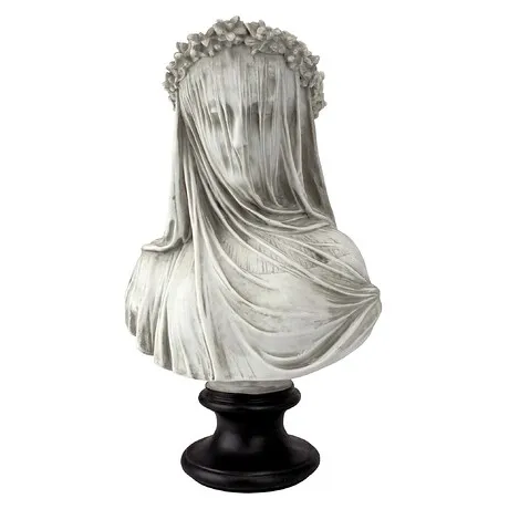 The Veiled Maiden Sculptural Bust