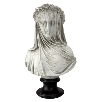 The Veiled Maiden Sculptural Bust