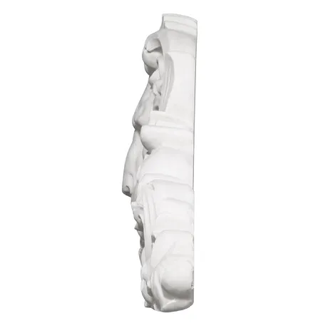 Remoulage Lion Sculptural Wall Pediment