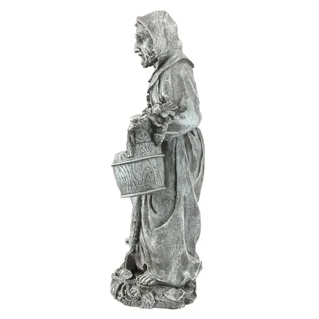 St. Fiacre the Gardener's Patron Saint Statue: Large