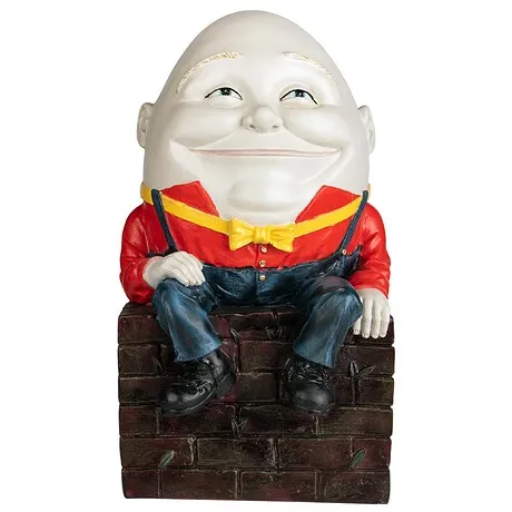 Humpty Dumpty Nursery Rhyme Egg Statue