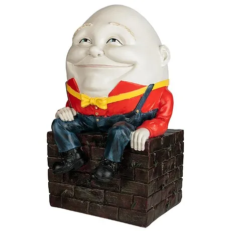 Humpty Dumpty Nursery Rhyme Egg Statue