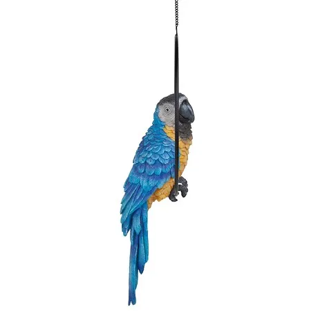 Polly in Paradise Parrot on Ring Perch: Large