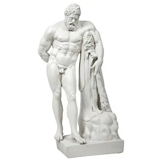 Greek God Farnese Hercules Garden Statue