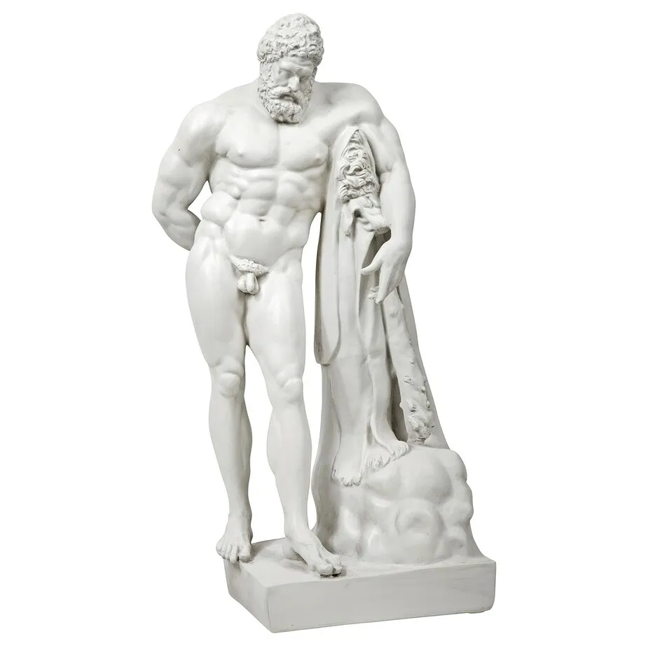 Greek God Farnese Hercules Garden Statue