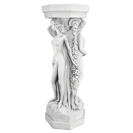 Column of the Maenads Sculptural Pedestal