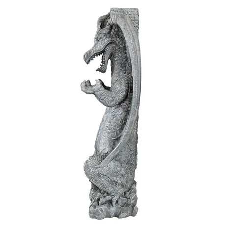 Zippy the Dragon Mailbox Post Sleeve Statue