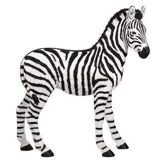 Zairen the Zebra Garden Statue