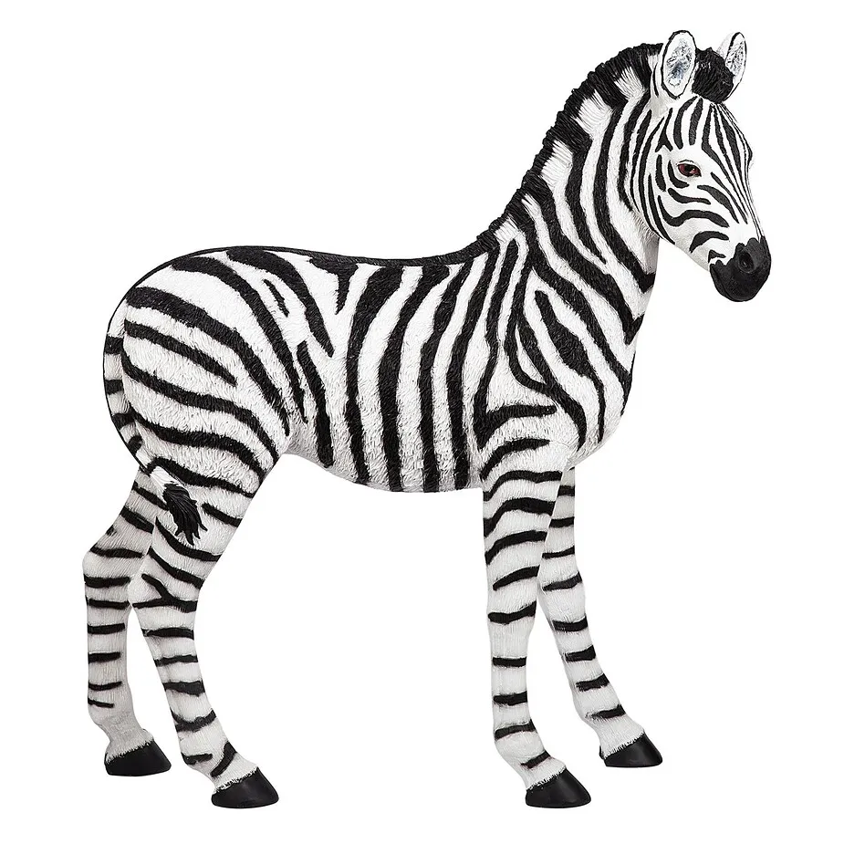 Zairen the Zebra Garden Statue