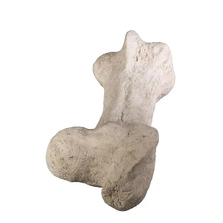 Gigantic Dinosaur Bone Fossil Statue