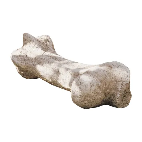 Gigantic Dinosaur Bone Fossil Statue