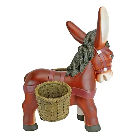 Pancho the Burro Donkey Planter Statue