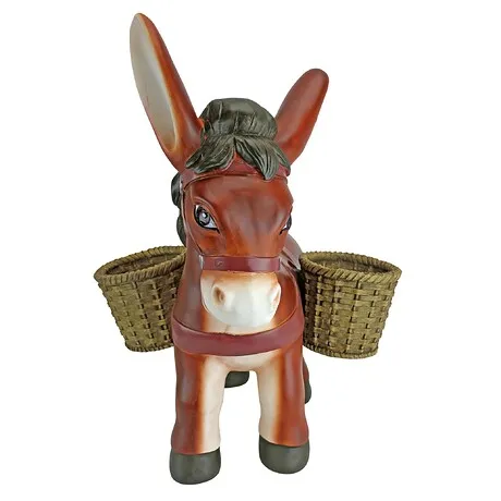 Pancho the Burro Donkey Planter Statue