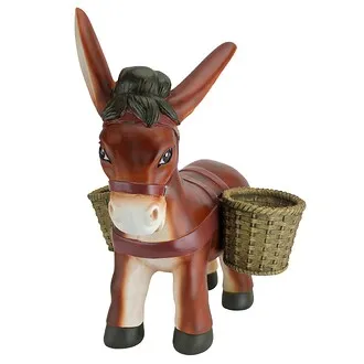 Pancho the Burro Donkey Planter Statue