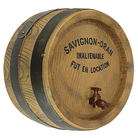 French Wine Barrel Wall Sculpture