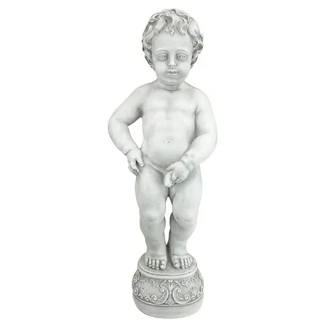 The Peeing Boy of Brussels Piped Statue