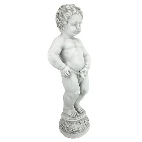 The Peeing Boy of Brussels Piped Statue