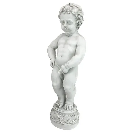 The Peeing Boy of Brussels Piped Statue