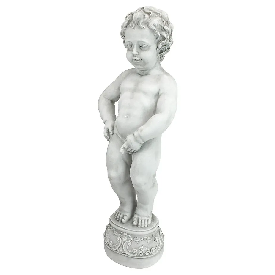 The Peeing Boy of Brussels Piped Statue