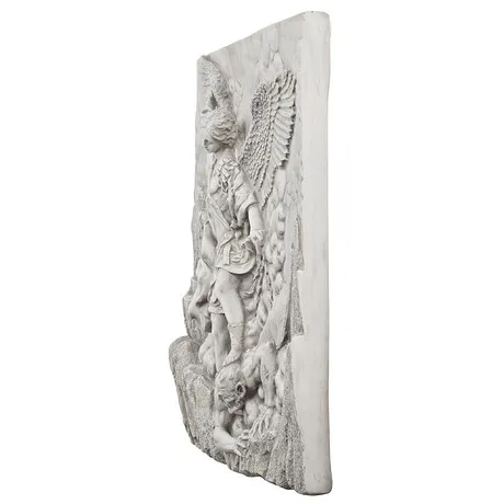 Saint Michael the Archangel Sculptural Wall Frieze