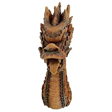 Asian Fire Dragon Wall Sculpture: Each