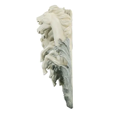 Neptune's Horses of the Sea Frieze Wall Sculpture