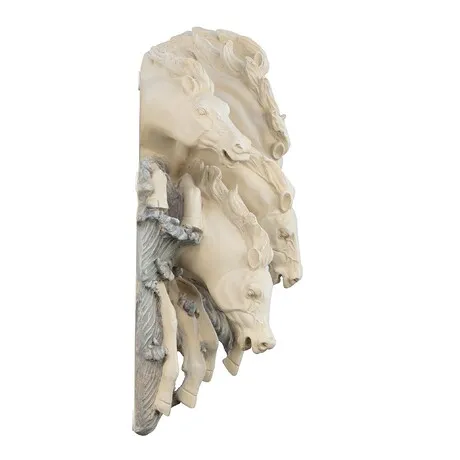 Neptune's Horses of the Sea Frieze Wall Sculpture